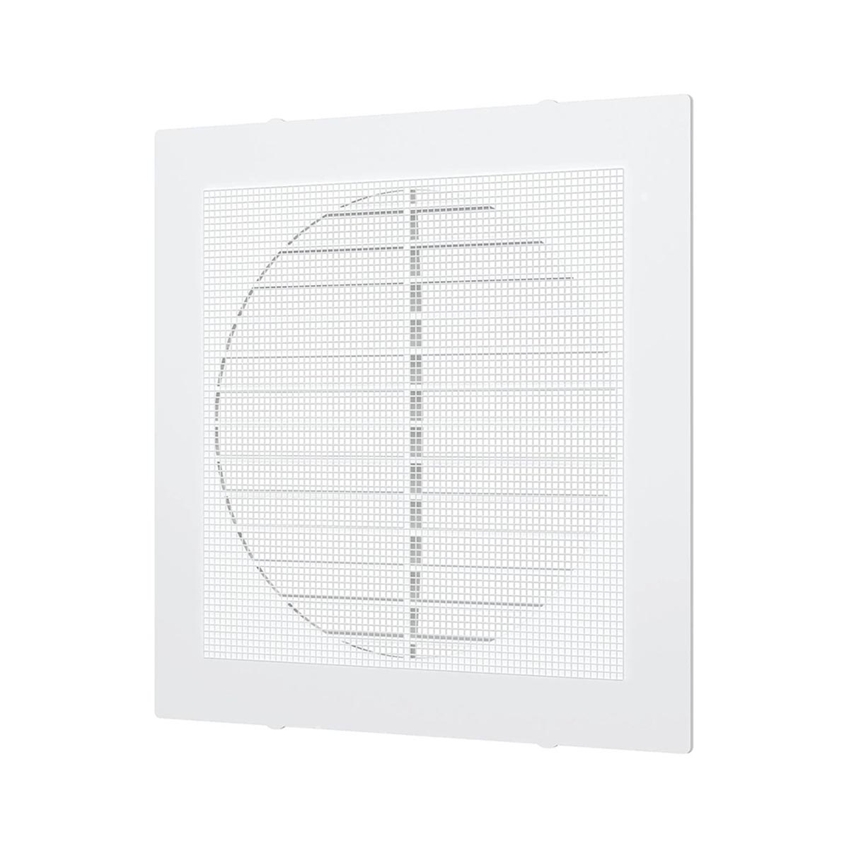Решетка вентиляц. приточно-вытяжная 138 х 138 мм abc-пластик (1/85) "эра" 1313г