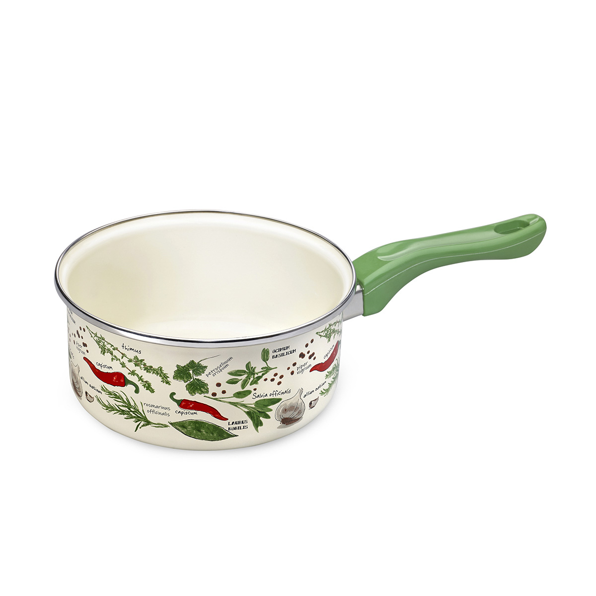 Ковш эмалиров. "специи" 1,5 л, 16 см (1/4) "metrot"