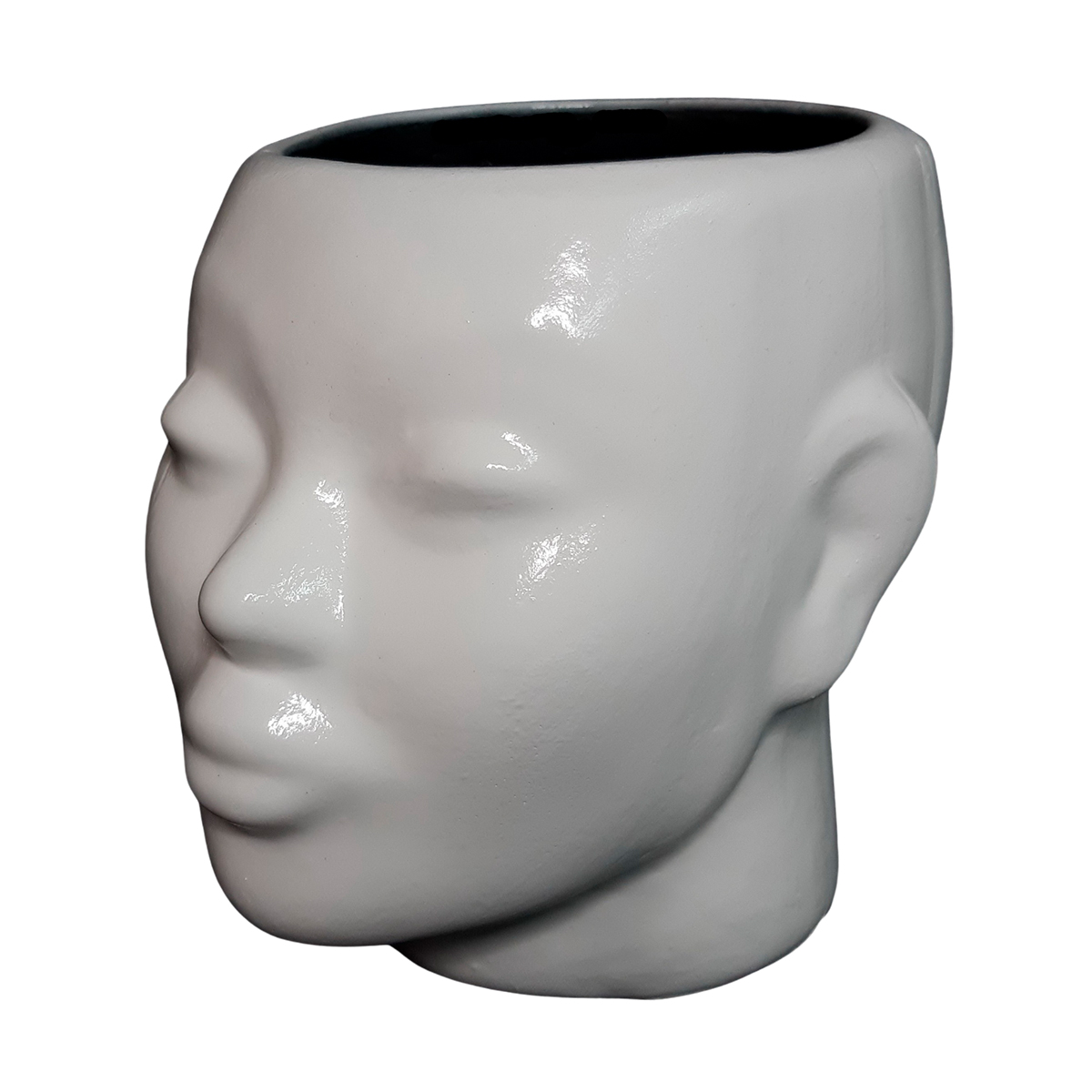 Кашпо садовое "нефертити" 160*190 мм (белый) "гарденвилл"