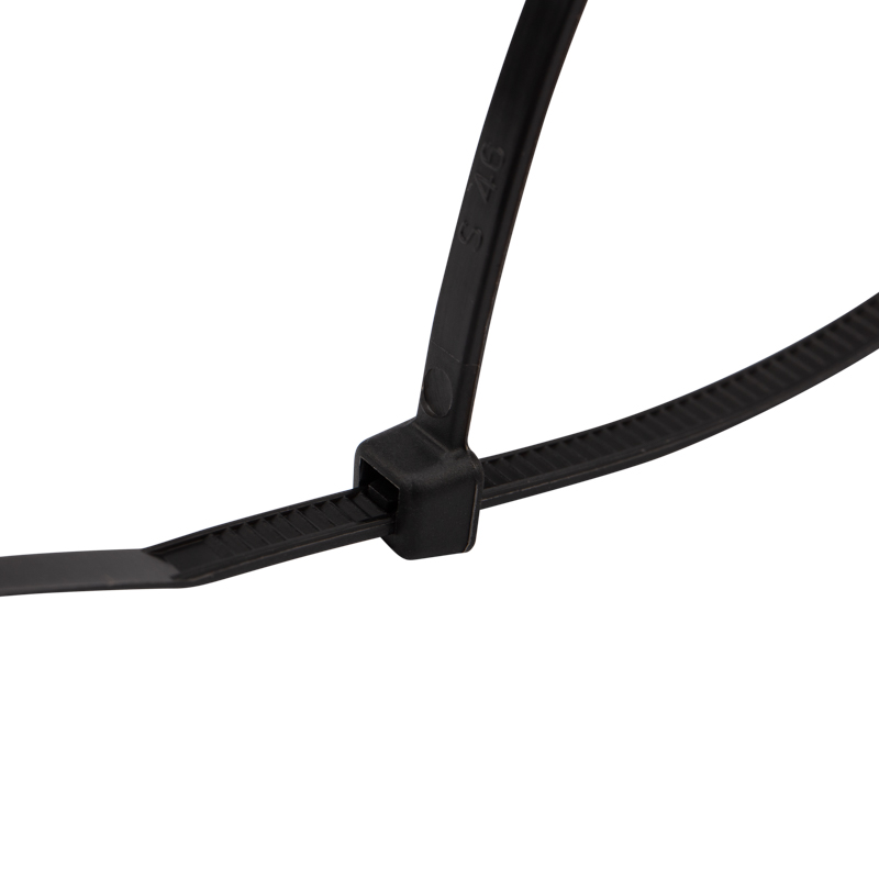 Хомуты нейлон 3,6 х 200 мм (набор 25 шт.), черные (1/10/500) "rexant" 07-0201-25