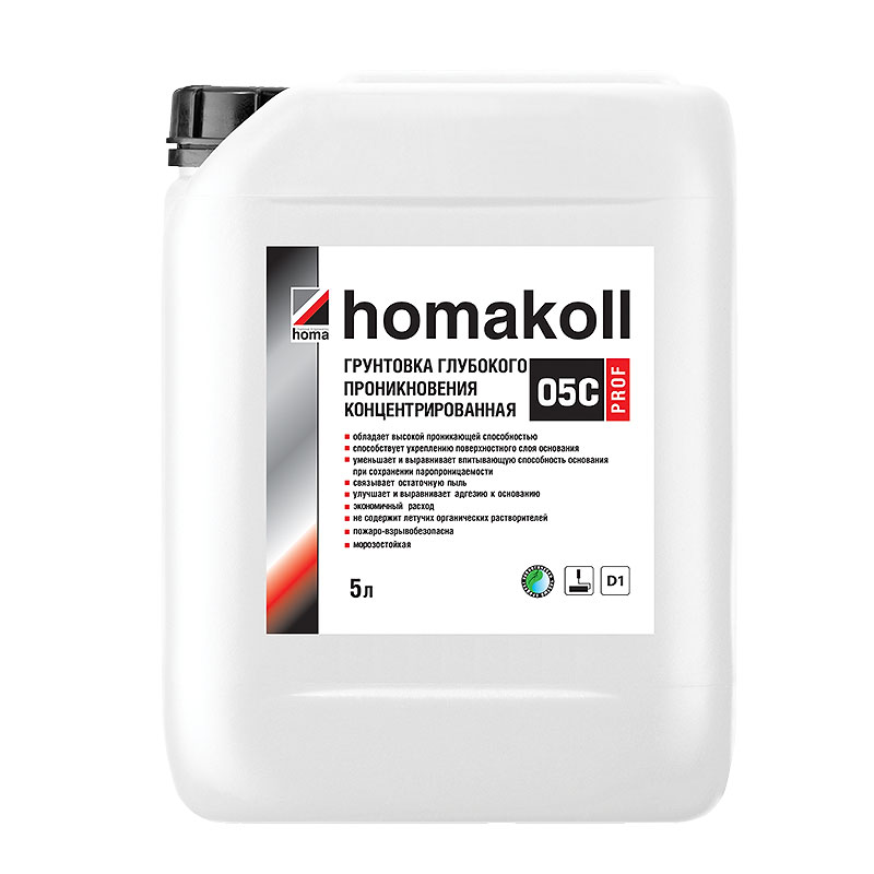 Грунтовка Хомакол 05C Prof 5кг
