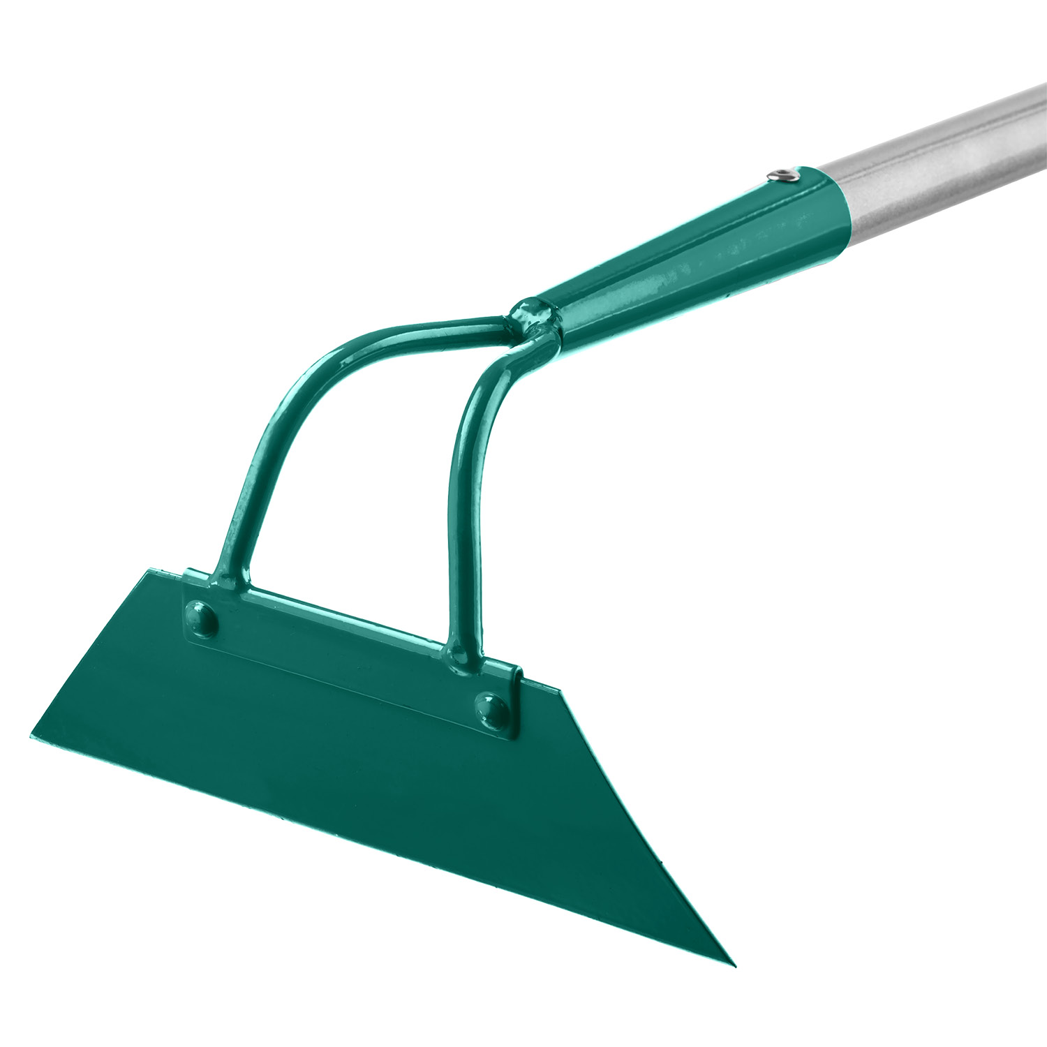 GRINDA PH-215 ALU, 215 х 65 х 1465 мм, трапециевидный профиль, углеродистая сталь, антикор. покрытие, алюминиевый черенок, мотыга, PROLine (39595)