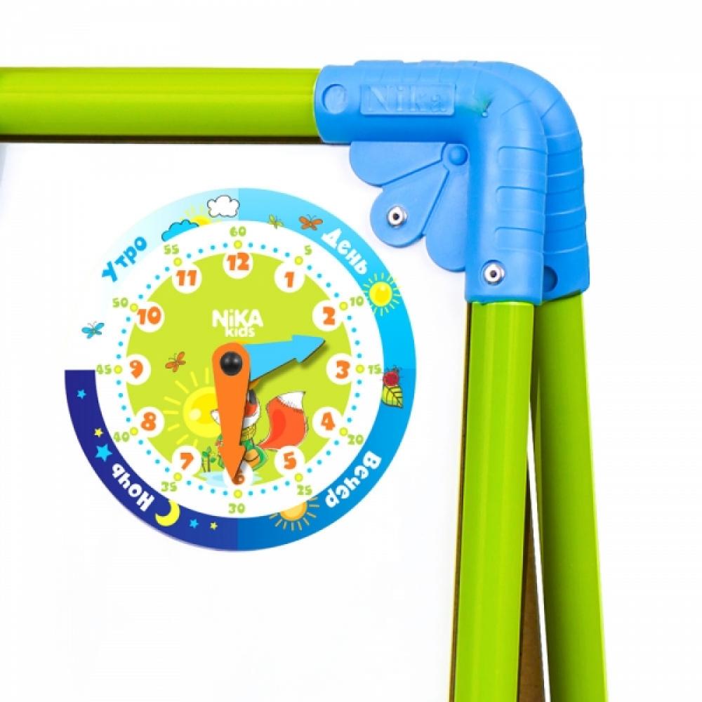 Мольберт детский двусторонний Nika Веселая азбука М2/ВА2, с пеналом