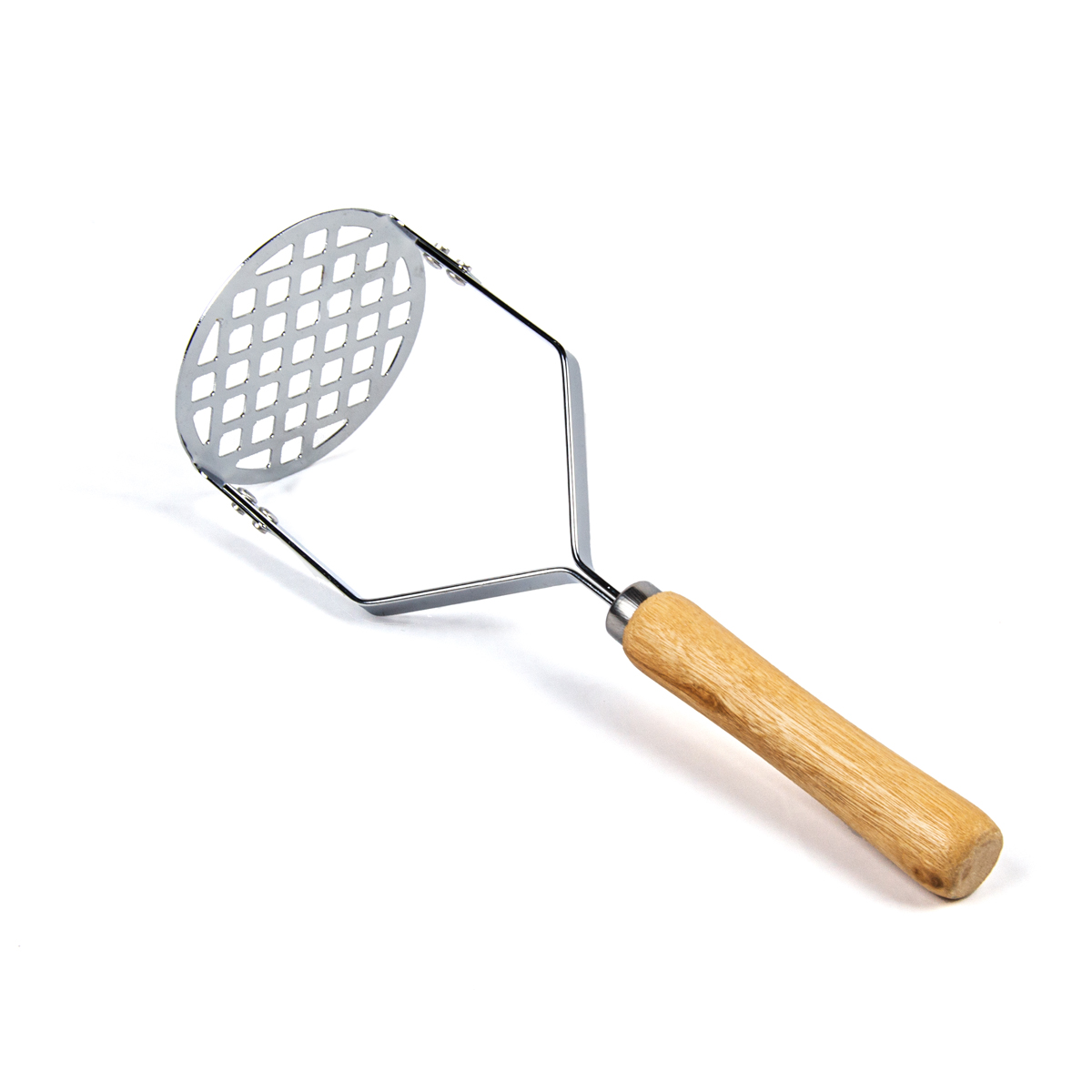 Картофелемялка "ретро" с дер. ручкой  (1/6/144) "мультидом"  an57-72