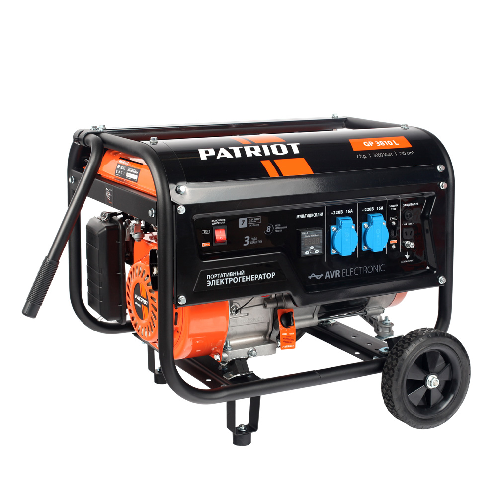 Генератор бензиновый gp-3810l (1) "patriot" 474101545