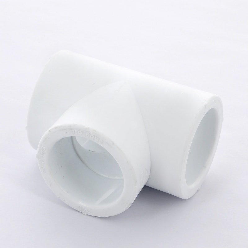 Тройник равнопроходной 40 мм PRO AQUA полипропилен PP-R