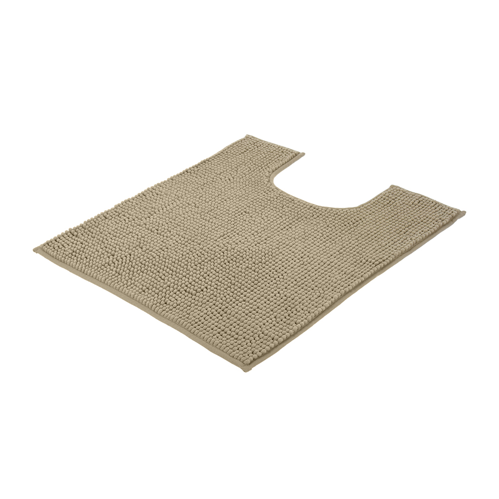 Коврик для туалета "spa" 60*55 см (бежевый) (1/10) "vortex" 24132