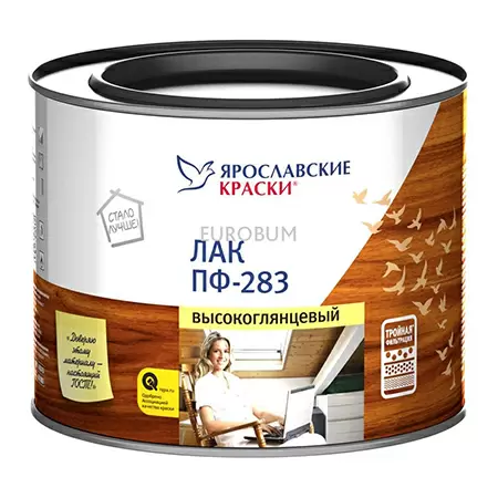 Ярославские Краски ПФ-283 лак высокоглянцевый