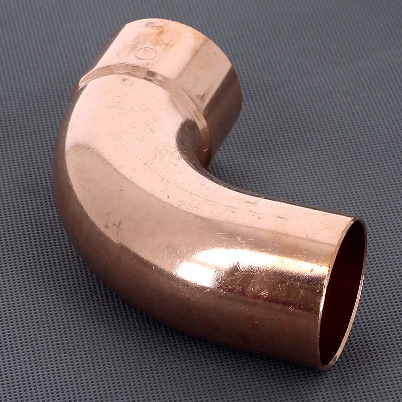 Угол однораструбный 90° VIEGA пайка 54 мм медный