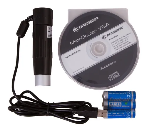 Микроскоп цифровой Bresser 40–1024x, в кейсе