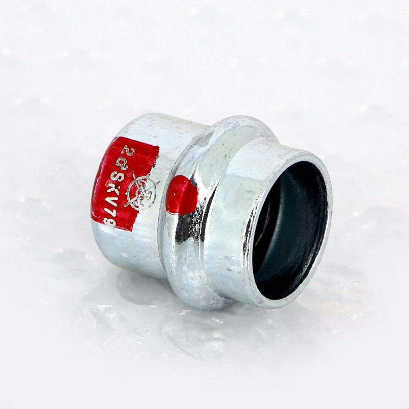 Заглушка пресс 42 оцинкованная сталь Prestabo VIEGA