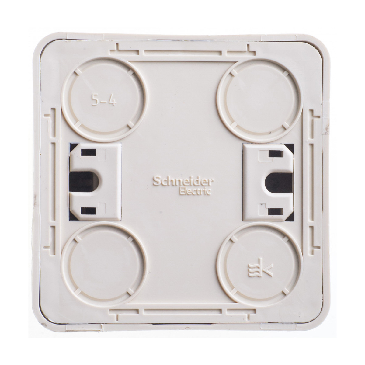 Выключатель открыт. уст. "этюд" 2-х кл. 10а, кремовый (1/25/200) "schneider"