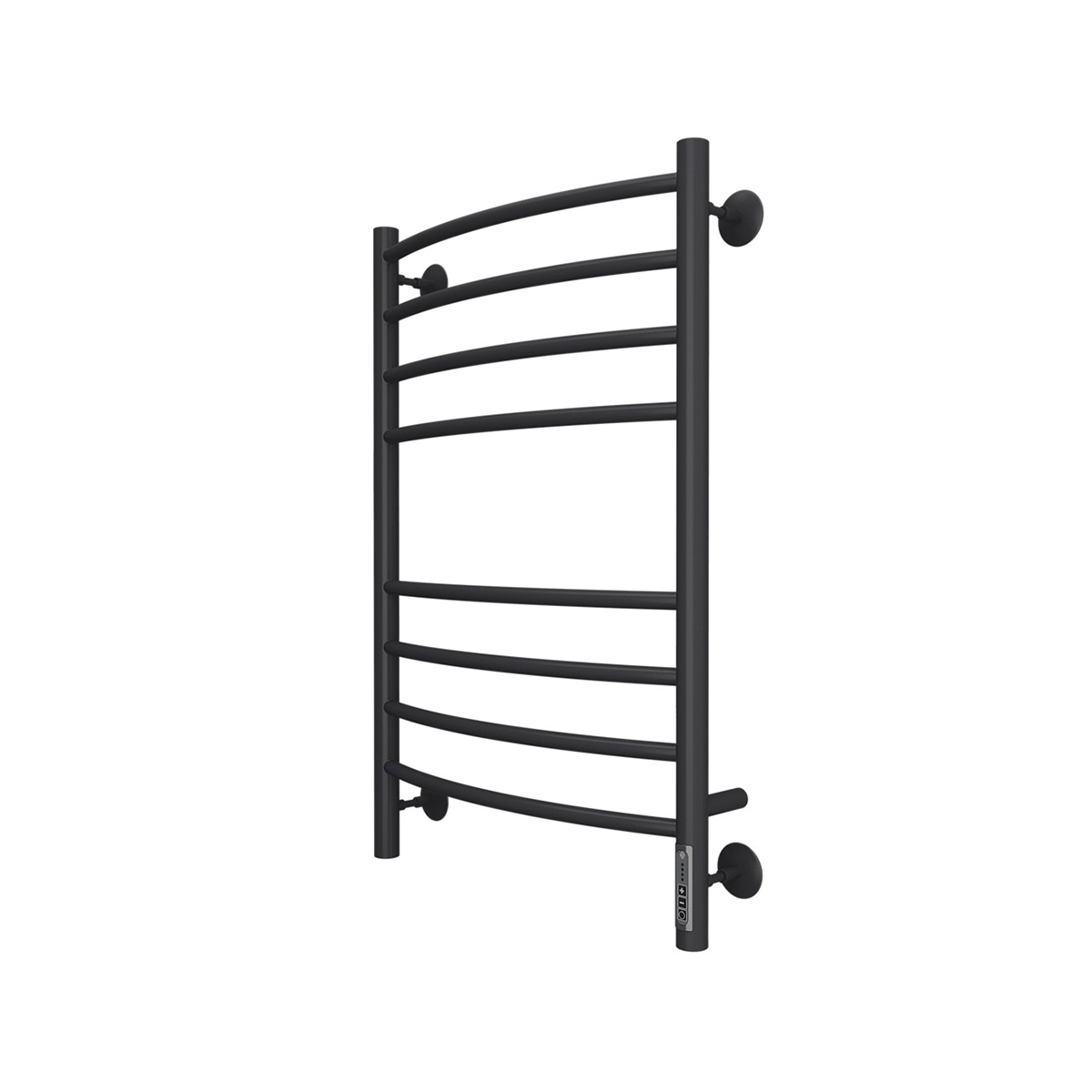 Полотенцесушитель электрич. "классик" п8 500*800 кс 9005 (матовый черный) "terminus"