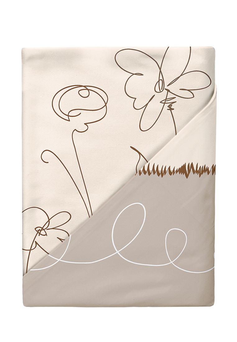 Постельное белье "волшебная ночь" фиалка монмартра 2 сп. (ранфорс) (1)