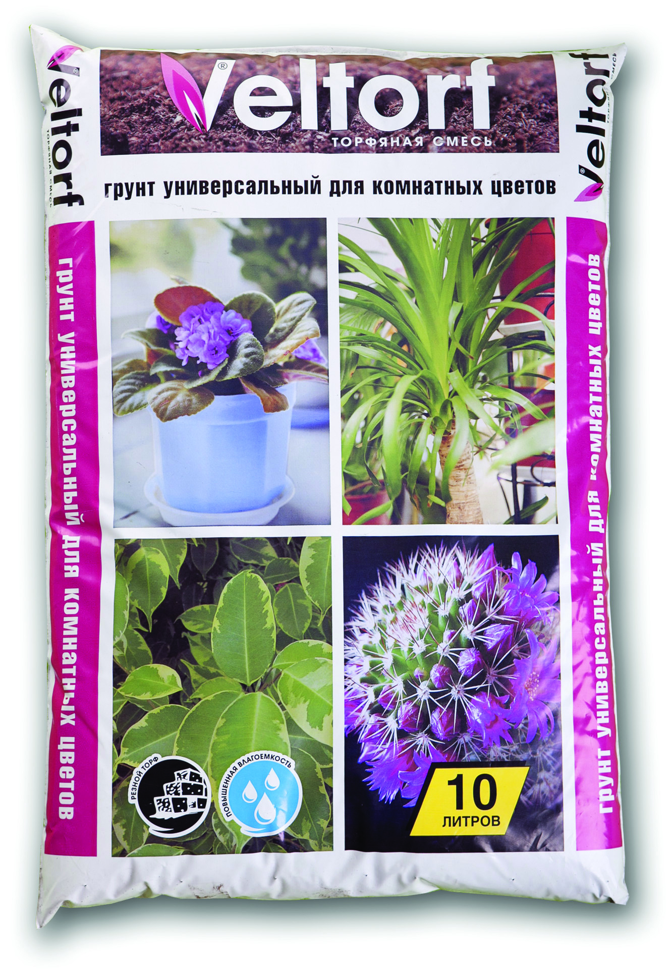 Грунт для цветов универсальный 10 л (1) "veltorf"