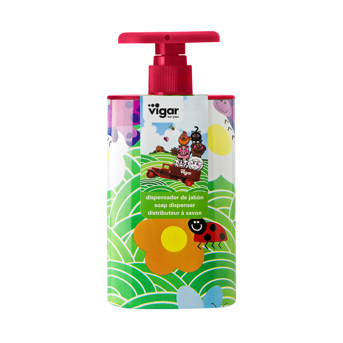 Дозатор для жидкого мыла "vincents farm" (1/6) "vigar" 6145