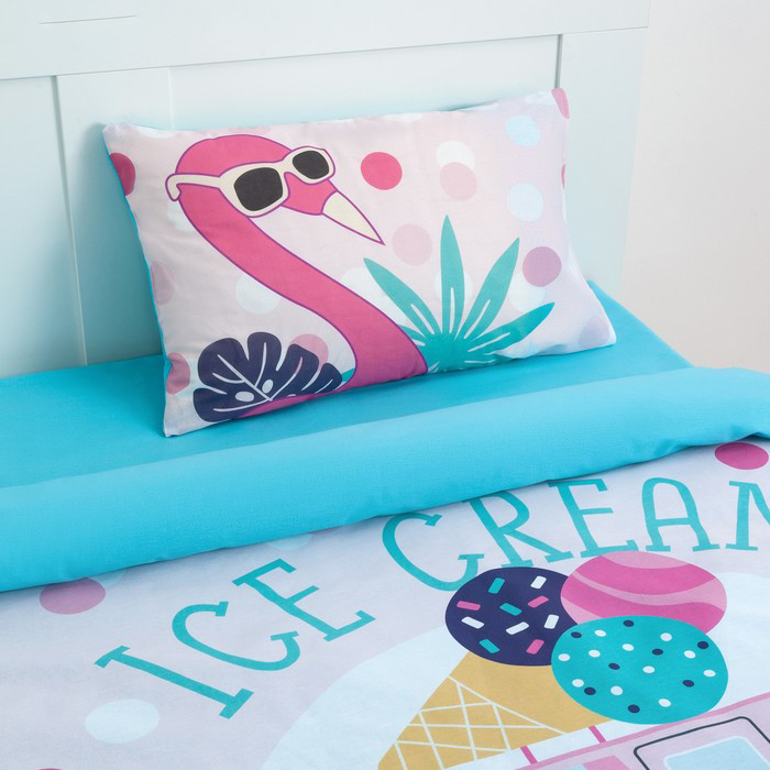 Постельное белье "этель" pink dreams 1,5 сп. (бязь) (1/7) 4702802