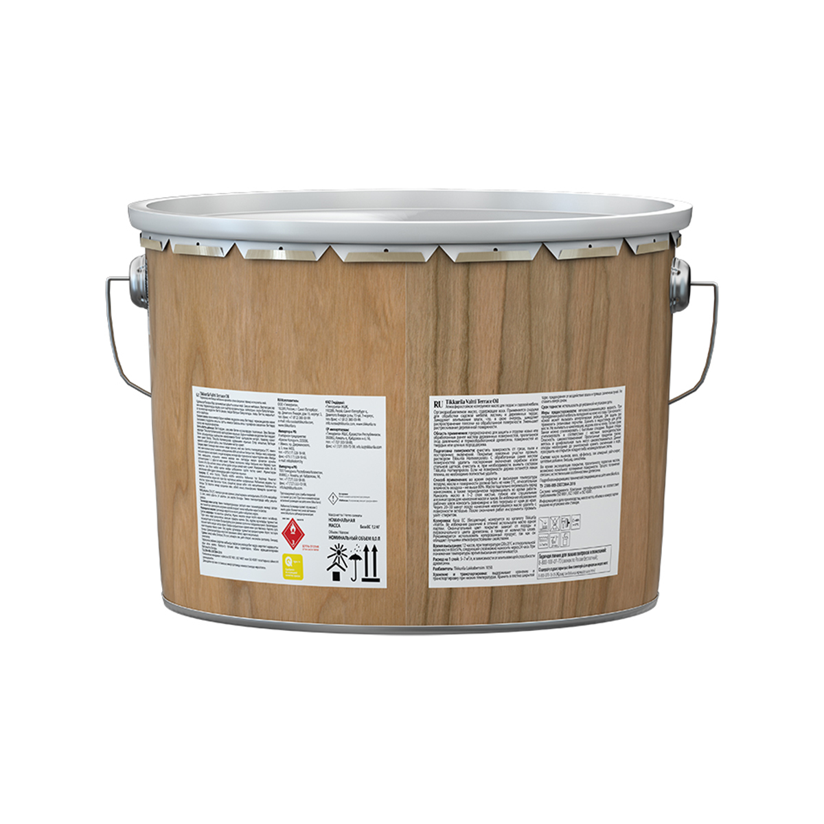 Валтти terrace oil  ec  9 л (1)  масло для террас "тиккурила"