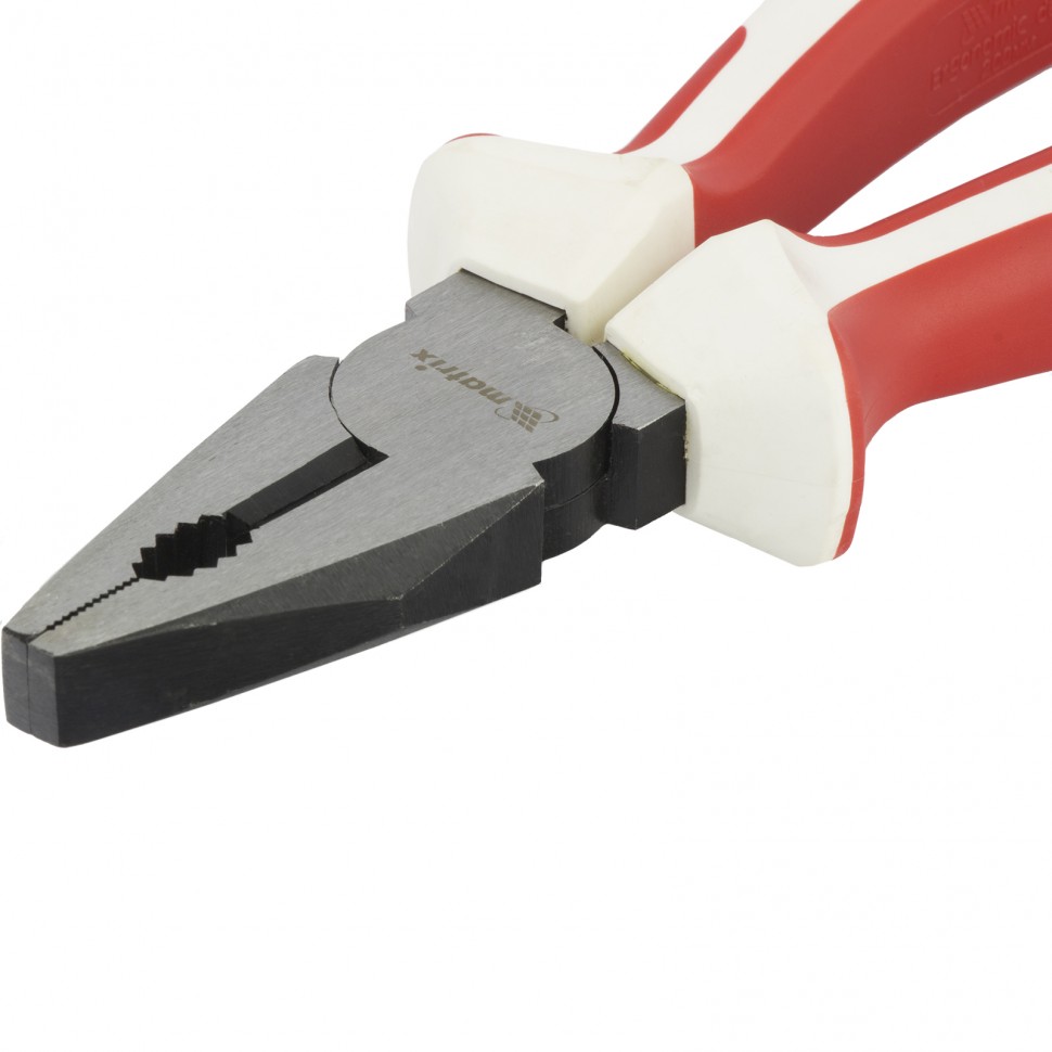 Плоскогубцы Premium, 200 мм, трехкомпонентные рукоятки Matrix (17072)