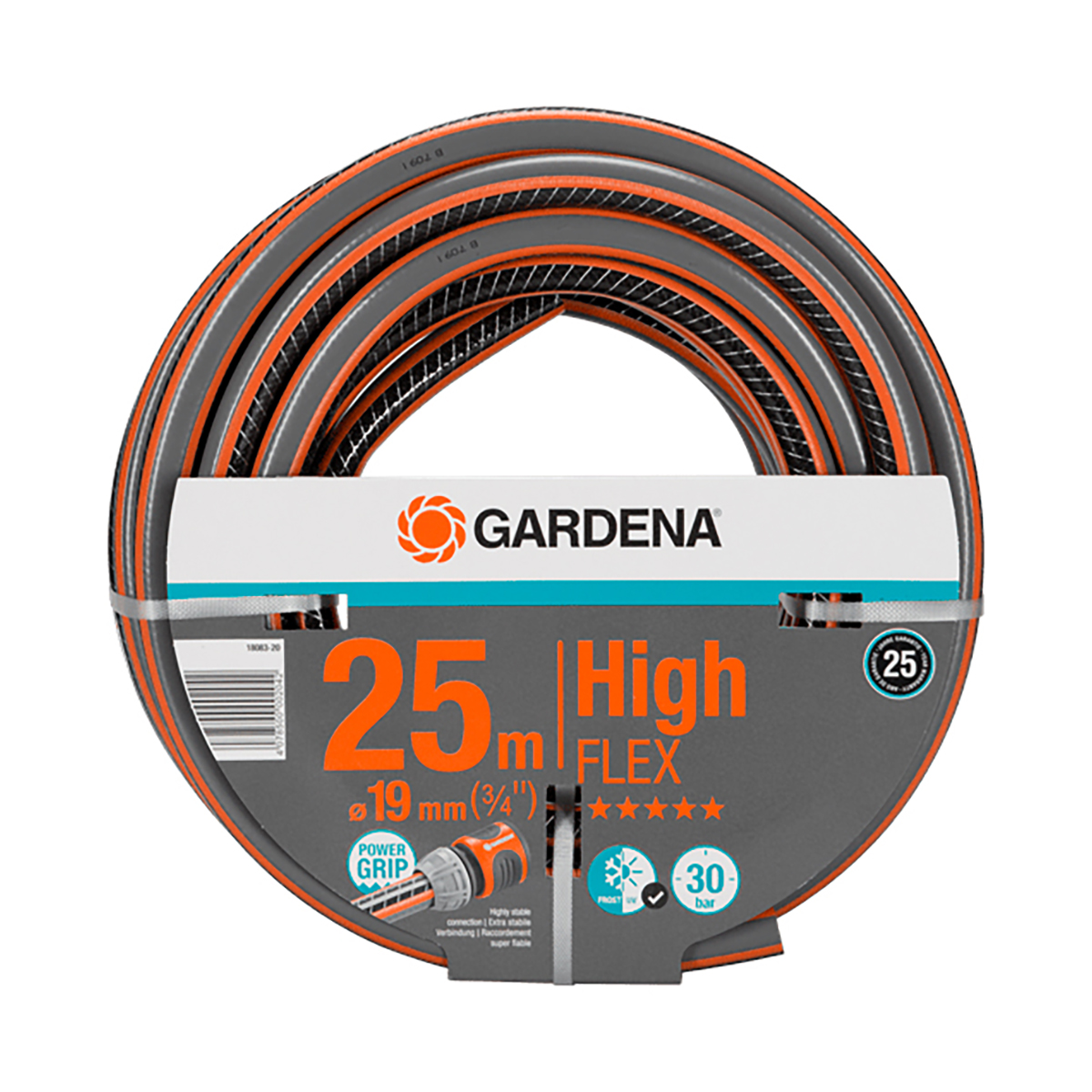 Шланг "highflex" пвх 3/4" армиров. 25 м (1) "gardena" 18083-20.000.00