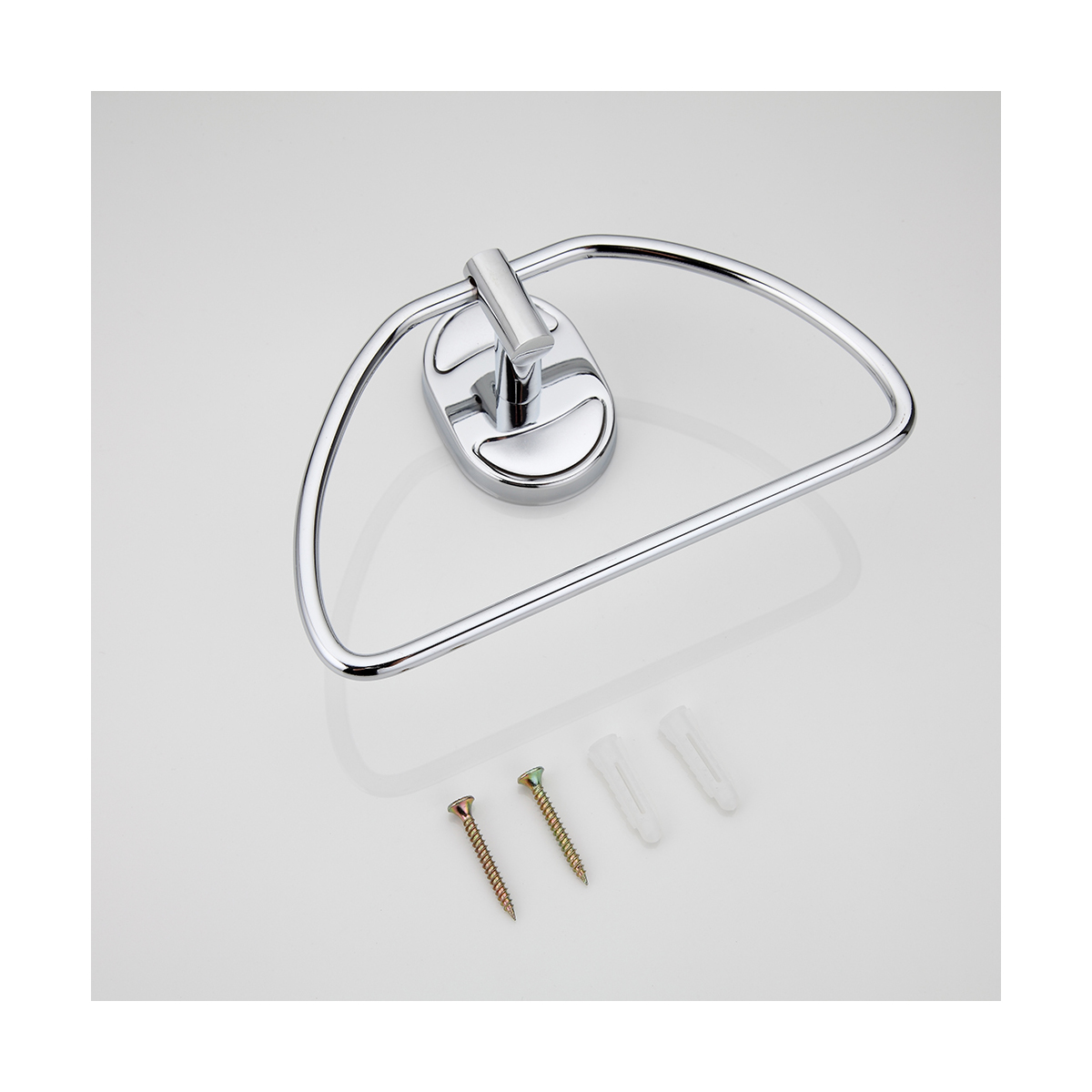 Полотенцедержатель-полукольцо f1904-2, хром (1/10/40) "frap"