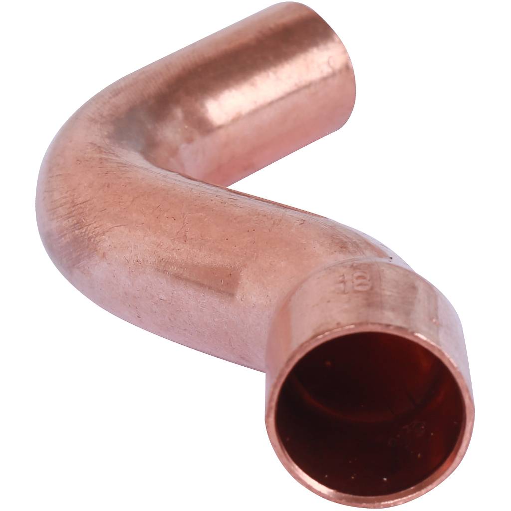 Обвод под пайку 18 мм однораструбный SANHA медный