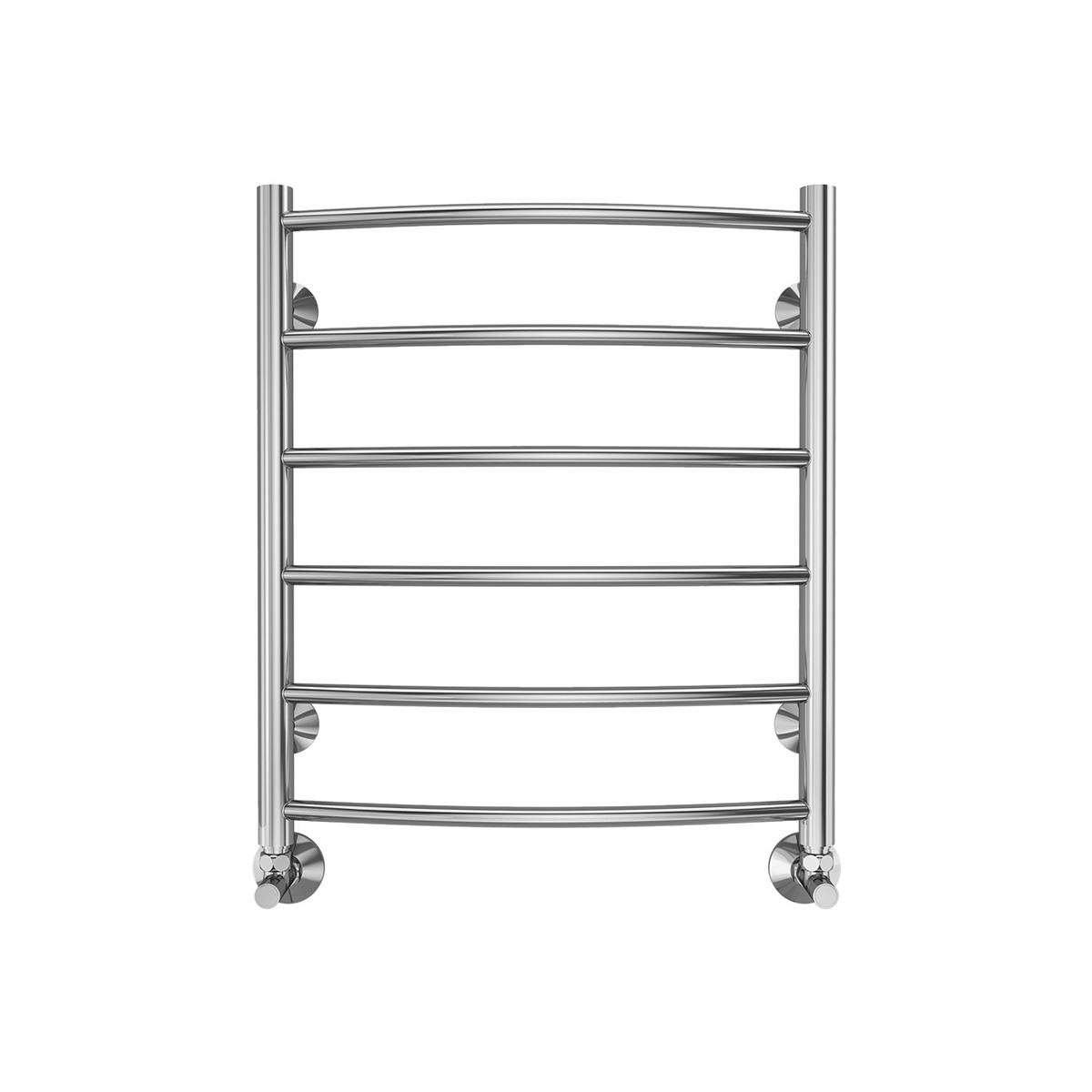 Полотенцесушитель водяной "классик" п6 500*600 (хром) "terminus"