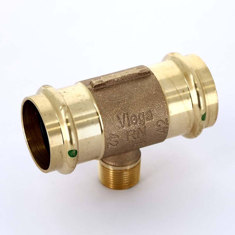 Тройник пресс-Н 42х3/4'x42 Sanpress VIEGA