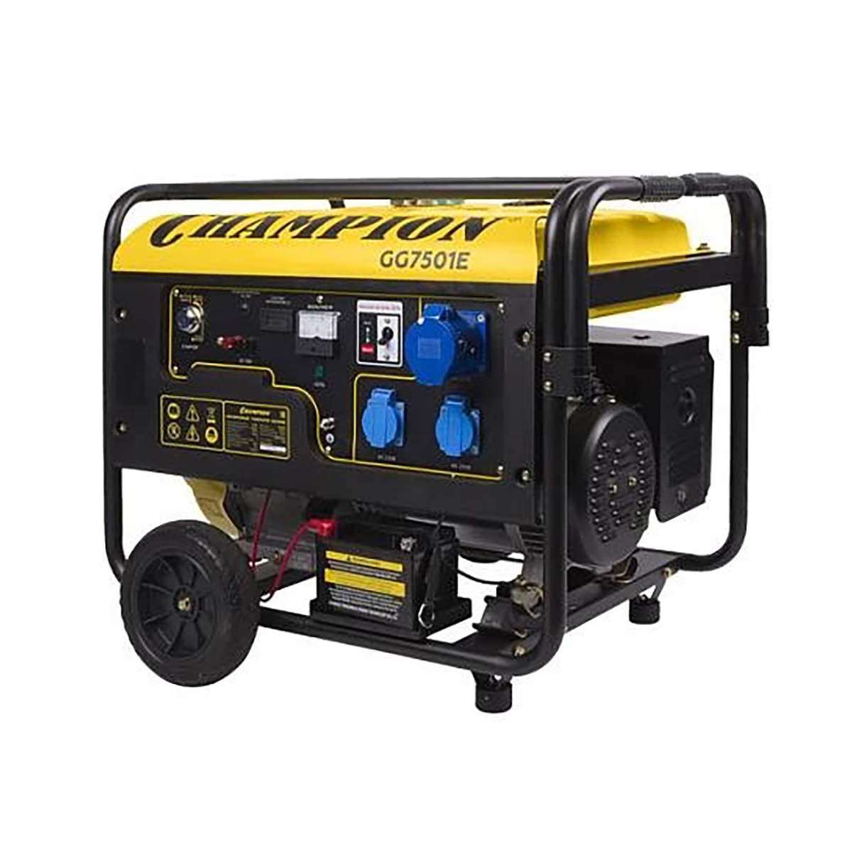 Генератор бензиновый gg7501e "champion"