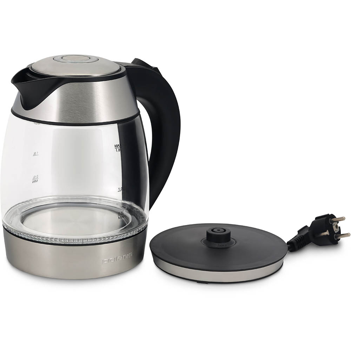 Чайник электр. pwk 1850cgl 1,8 л стекло (1/6) "polaris"