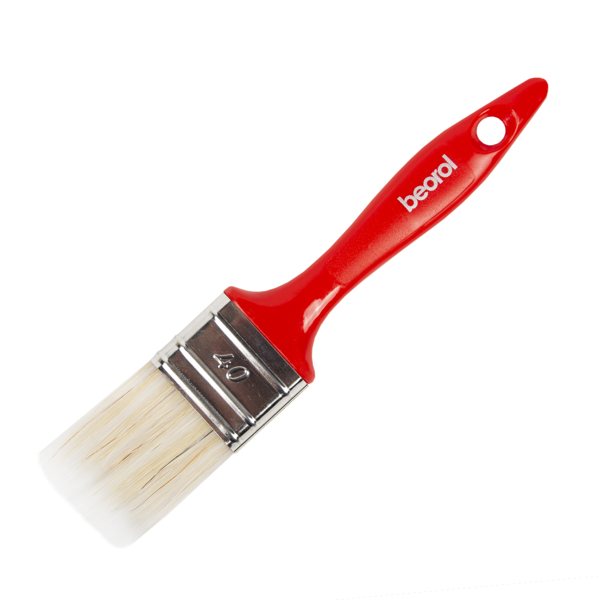 Кисть плоская акриловая 40 х 15 мм (12/168)  "beorol"
