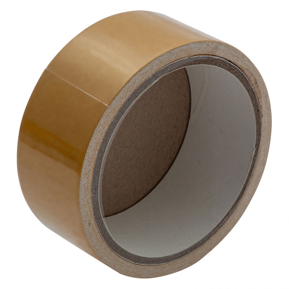 Лента клейкая двусторонняя, 38 мм х 5 м, на тканевой основе Сибртех (887105)