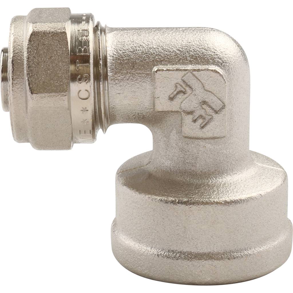 Угол переходной 16 х 3/4'' ВР обжим TIEMME для металлопластиковых труб