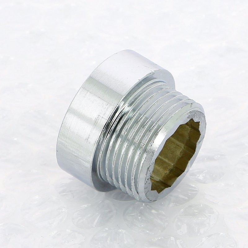 Удлинитель резьбовой 3/4" x 10 мм ВН xромированная бронза VIEGA (447274)