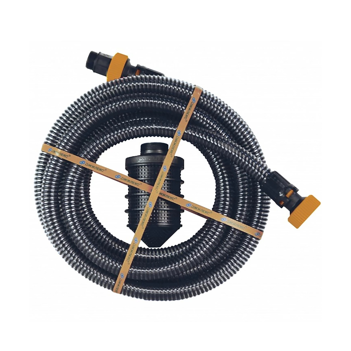 Комплект для всасывания воды "уж" со шлангом пвх 7,5 м d=25 мм (1) "джилекс"