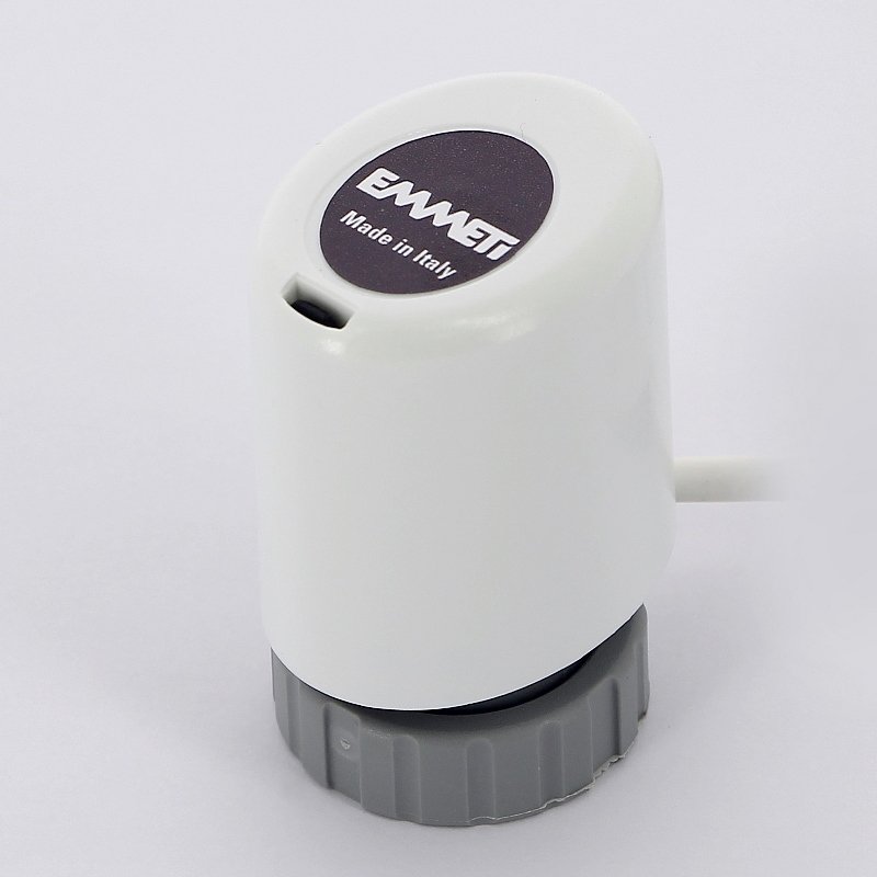 Привод термоэлектрический Control T нормально закрытый с дополнительным контакт. EMMETI 220В