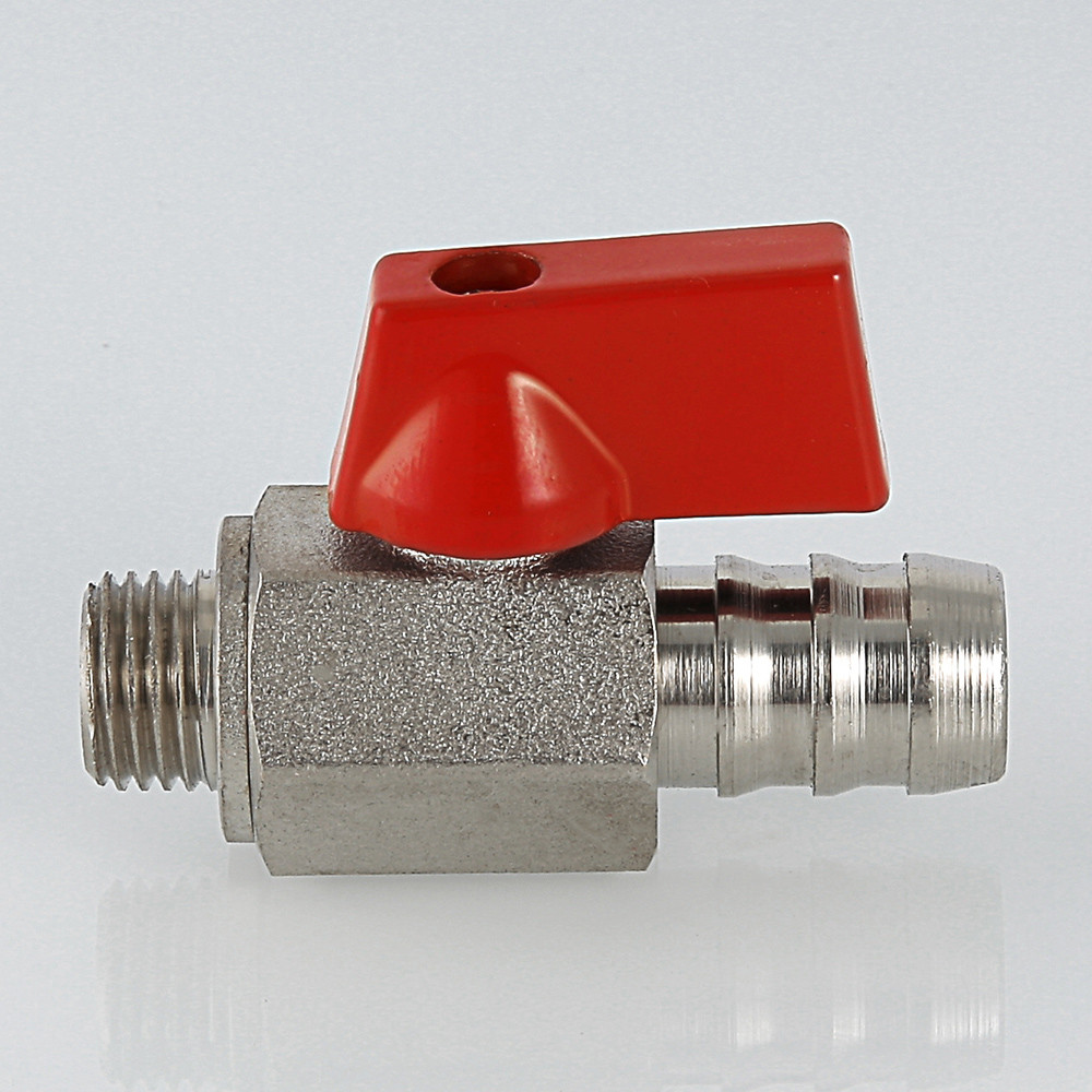 Кран шаровый дренажный со штуцером 1/4'' НН флажок VALTEC