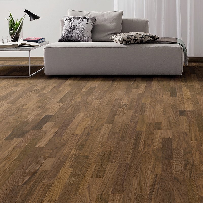 Паркетная доска Haro Series 4000 (5G) 523812 Американский орех трехполосный2200 x 180 x 13.5мм