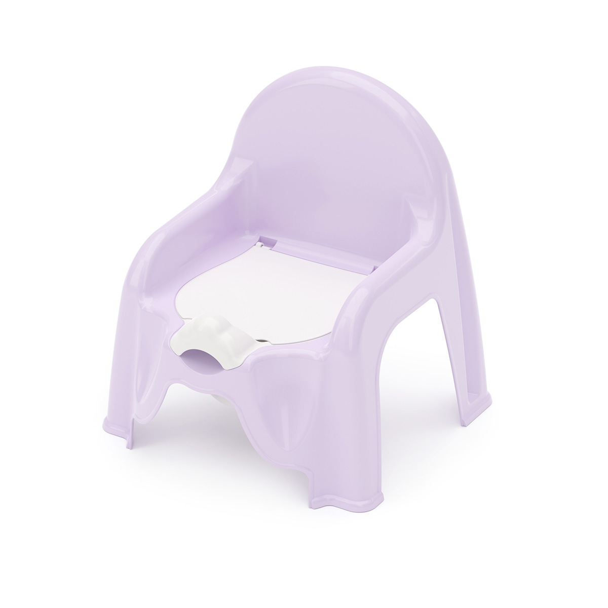 Горшок-стульчик детский (св. фиолетовый) (1/6) "альтернатива" м1327
