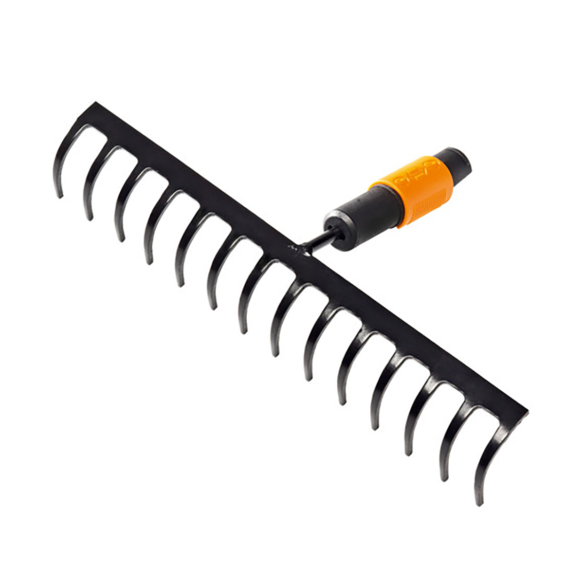 Грабли 14 зубов "quikfit" без черенка (1/6) "fiskars" 1000653