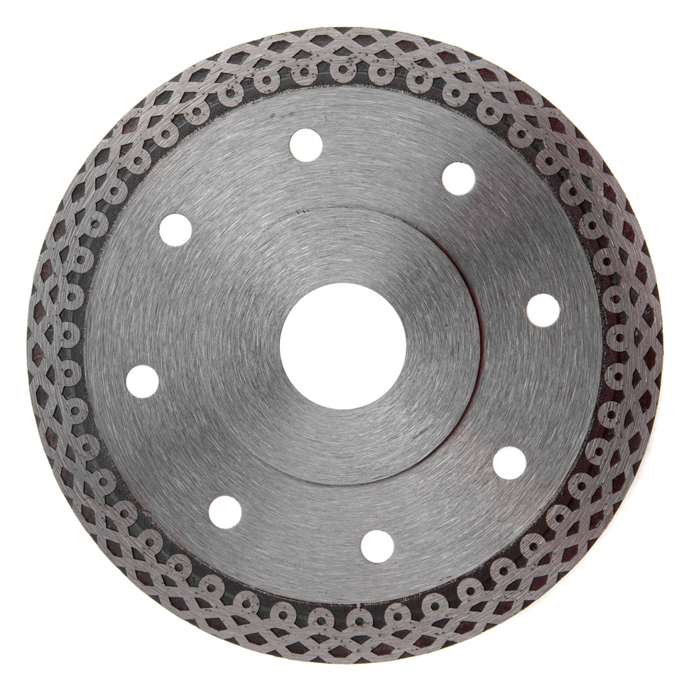 Диск алмазный, 115 х 22.2 мм, тонкий, сплошной (Jaguar), мокрая резка Gross (73052)