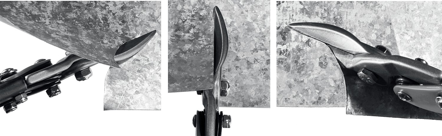 STAYER Hercules, 250 мм, прямые ножницы по металлу, Professional (2320)
