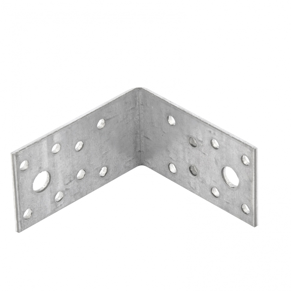 Крепежный уголок 2 мм, КU 70 x 70 x 40 мм Сибртех (46402)