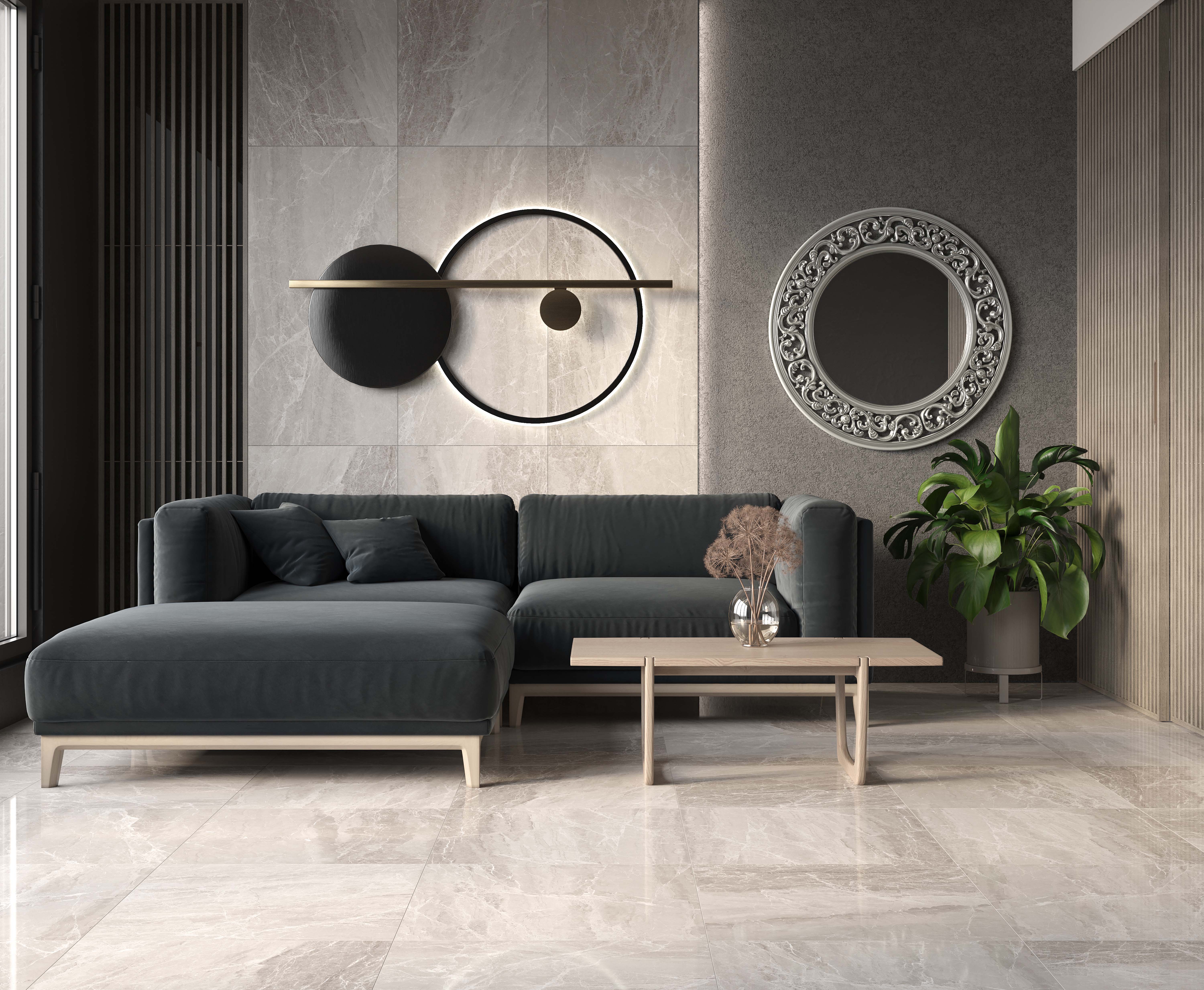 Nostalgic silver керамогранит полированный 60x60