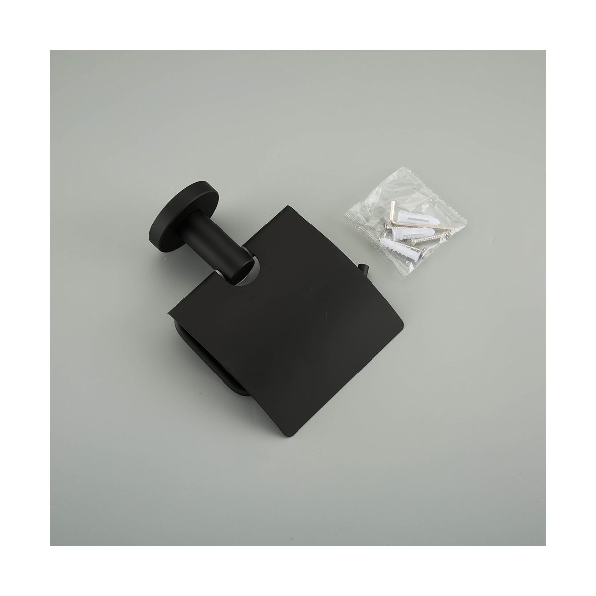 Держатель для туал. бумаги f30203 (нерж.сталь), черный (1/20/40) "frap"