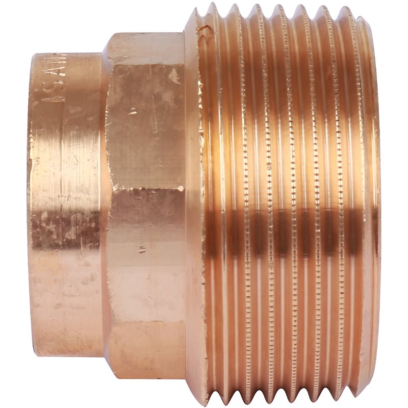 Муфта 28х1 1/4" переходная (НР) под пайку с наружной резьбой SANHA бронзовая 1424328114