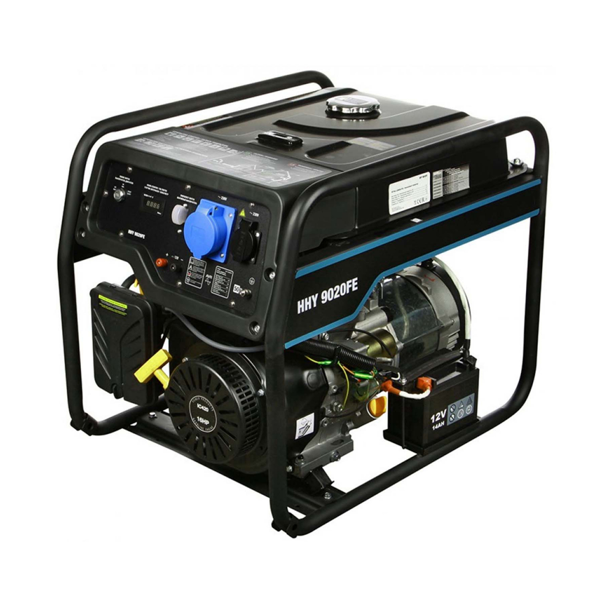 Генератор бензиновый hhy 9020fe (1) "hyundai"