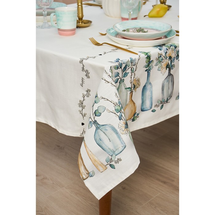 Скатерть "этель" flower mood 146*180 см (1/20) 7578569