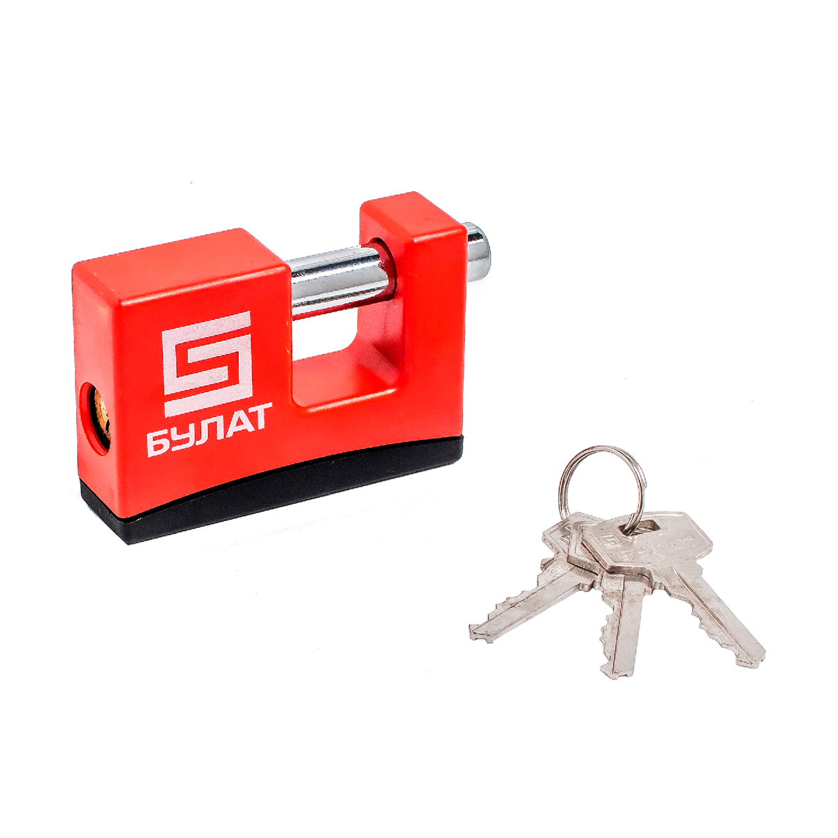 Замок навесной всепогодный вс 1-к75 пл  12 мм (5 ключей) (1/6/36) "булат"