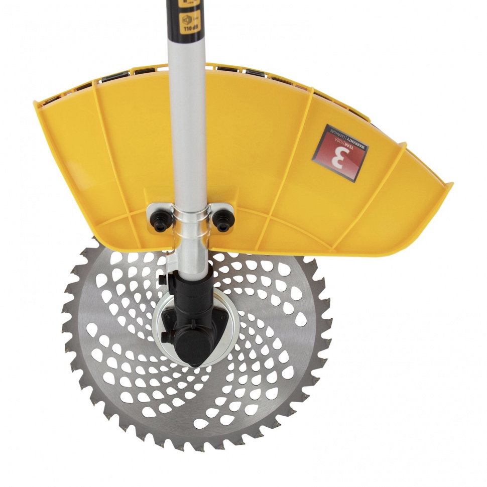 Триммер бензиновый DTL-33, 33 см3, неразъемная штанга, состоит из 2 частей Denzel (96261)